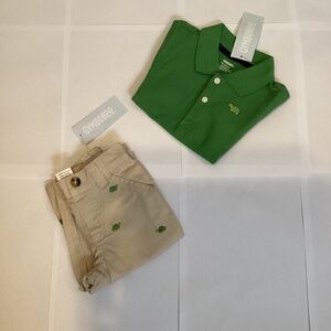 2 piece Gymboree turtle set